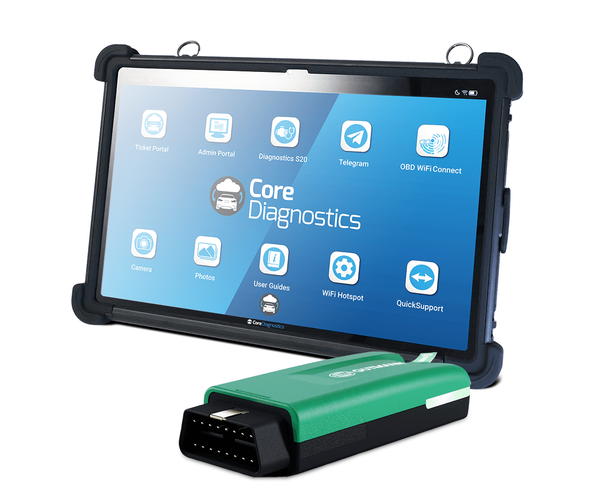 Hella Gutmann mega macs X Tablet